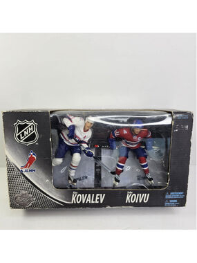 SEALED McFarlane 2009 Montreal Canadians 2PK Alex Kovalev & Saku Koivu BOX WEAR